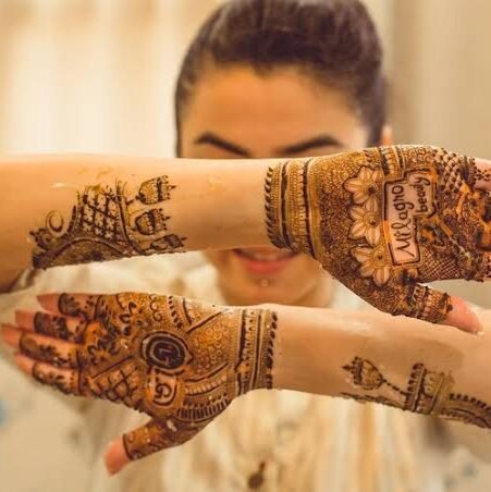 Bridal mehndi